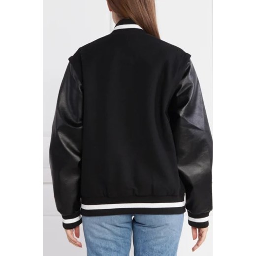 Tommy Jeans Kurtka bomber | Regular Fit | z dodatkiem wełny Tommy Jeans L Gomez Fashion Store