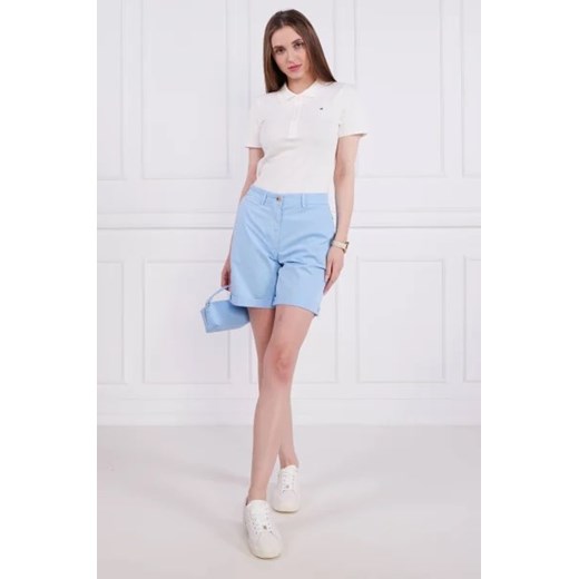 Szorty Tommy Hilfiger niebieskie bawełniane