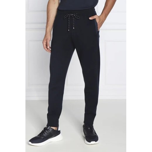 BOSS Spodnie dresowe Lacri | Regular Fit | z dodatkiem wełny L okazja Gomez Fashion Store