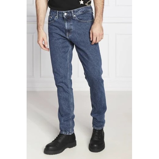 Jeansy męskie Tommy Jeans z bawełny