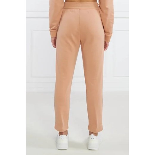 Beżowe spodnie damskie Armani Exchange casual