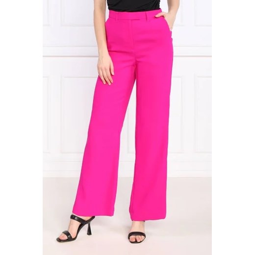 DKNY Satynowe spodnie | flare fit 38 Gomez Fashion Store wyprzedaż