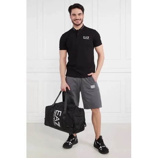 Czarna torba podróżna Emporio Armani