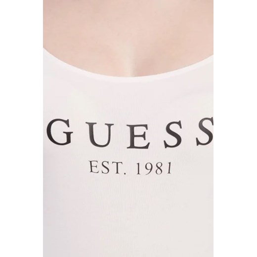 Bluzka damska Guess na lato z bawełny 