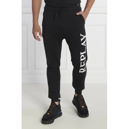 Replay Spodnie dresowe | Regular Fit Replay XL Gomez Fashion Store