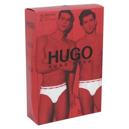 HUGO Slipy 2-pack M promocyjna cena Gomez Fashion Store