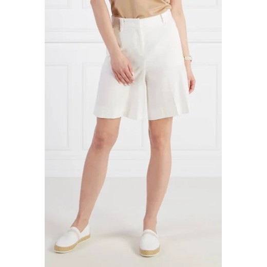 Marella Lniane szorty VISTOLA | Relaxed fit Marella 36 promocyjna cena Gomez Fashion Store