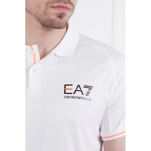 T-shirt męski Emporio Armani biały z krótkimi rękawami