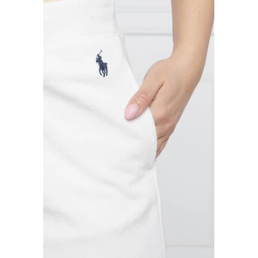 Spodnie damskie Polo Ralph Lauren białe
