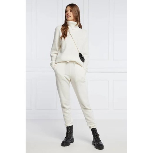 Karl Lagerfeld Wełniane spodnie dresowe | Slim Fit Karl Lagerfeld S wyprzedaż Gomez Fashion Store