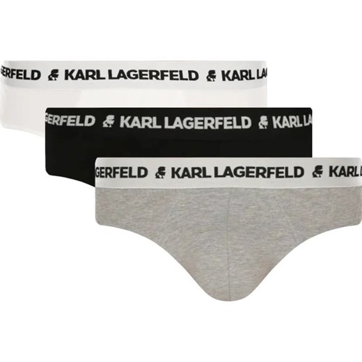Karl Lagerfeld Slipy 3-pack ze sklepu Gomez Fashion Store w kategorii Majtki męskie - zdjęcie 164318422