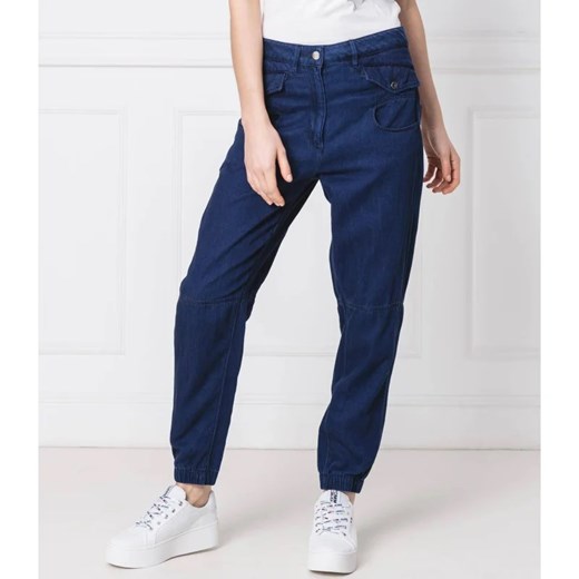 G- Star Raw Spodnie jogger army radar | Boyfriend fit | mid waist G- Star Raw 25/32 promocyjna cena Gomez Fashion Store