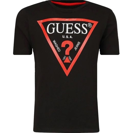 Guess T-shirt | Regular Fit ze sklepu Gomez Fashion Store w kategorii T-shirty chłopięce - zdjęcie 164319321