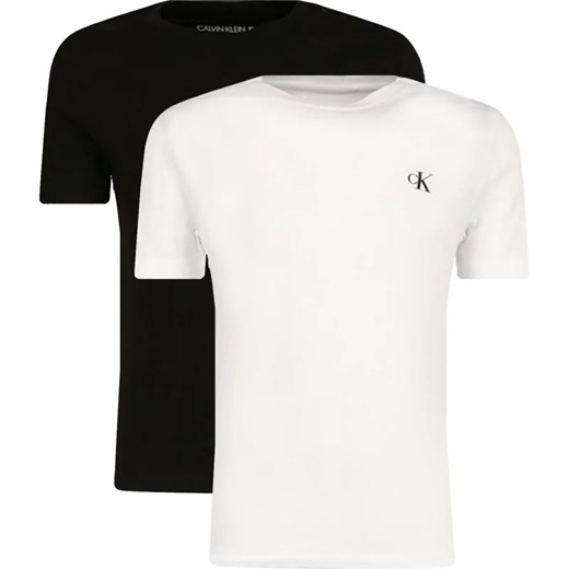 CALVIN KLEIN JEANS T-shirt 2-pack | Regular Fit ze sklepu Gomez Fashion Store w kategorii T-shirty chłopięce - zdjęcie 164319824