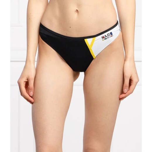 Karl Lagerfeld Swimwear Dół od bikini Bicolor Bottom S okazyjna cena Gomez Fashion Store