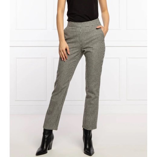 Silvian Heach Spodnie DISKA | Regular Fit | z dodatkiem wełny ze sklepu Gomez Fashion Store w kategorii Spodnie damskie - zdjęcie 164320880