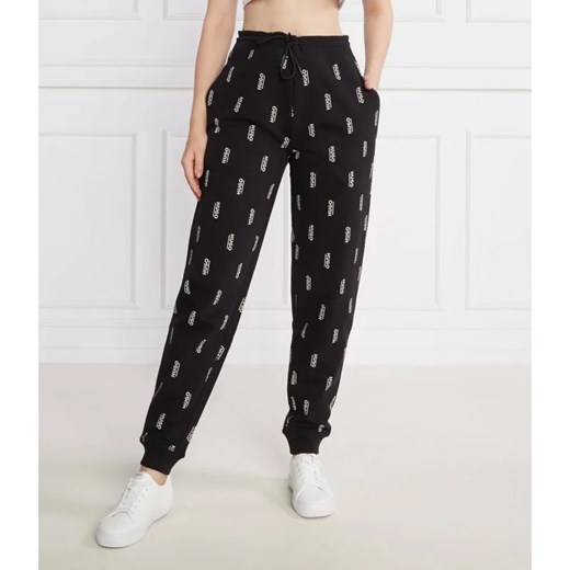 HUGO Spodnie dresowe Jogger | Regular Fit ze sklepu Gomez Fashion Store w kategorii Spodnie damskie - zdjęcie 164321232
