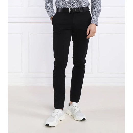 BOSS BLACK Spodnie chino Kaito1 | Slim Fit | stretch ze sklepu Gomez Fashion Store w kategorii Spodnie męskie - zdjęcie 164321582