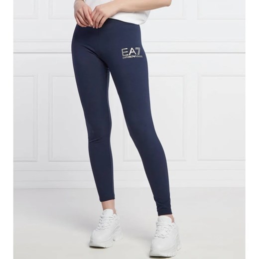 EA7 Legginsy | Slim Fit ze sklepu Gomez Fashion Store w kategorii Spodnie damskie - zdjęcie 164321924