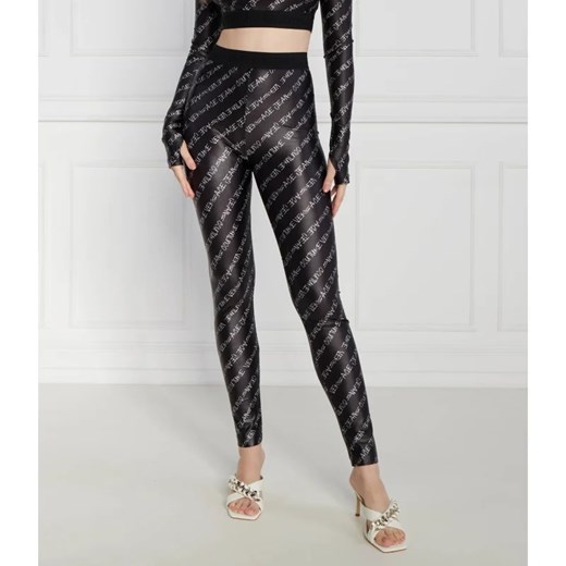 Versace Jeans Couture Legginsy | Slim Fit ze sklepu Gomez Fashion Store w kategorii Spodnie damskie - zdjęcie 164322343