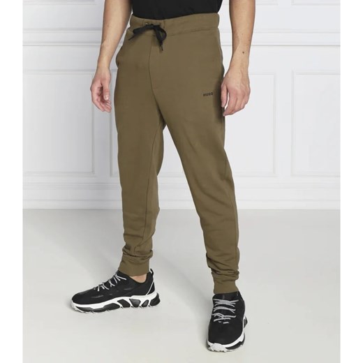 HUGO Spodnie dresowe Dayote | Regular Fit ze sklepu Gomez Fashion Store w kategorii Spodnie męskie - zdjęcie 164322481