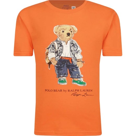 POLO RALPH LAUREN T-shirt | Regular Fit ze sklepu Gomez Fashion Store w kategorii T-shirty chłopięce - zdjęcie 164322621
