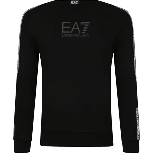 Bluza chłopięca Emporio Armani z napisami bawełniana 