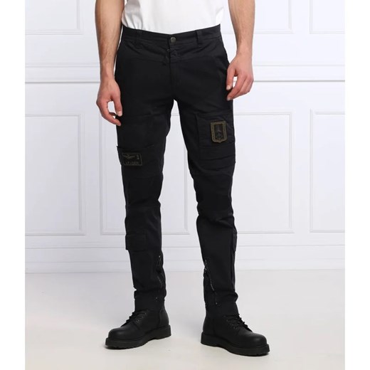 Aeronautica Militare Spodnie cargo ANTI-G | Regular Fit ze sklepu Gomez Fashion Store w kategorii Spodnie męskie - zdjęcie 164323183