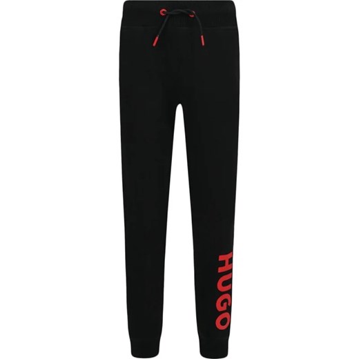 HUGO KIDS Spodnie dresowe | Regular Fit ze sklepu Gomez Fashion Store w kategorii Spodnie chłopięce - zdjęcie 164323261