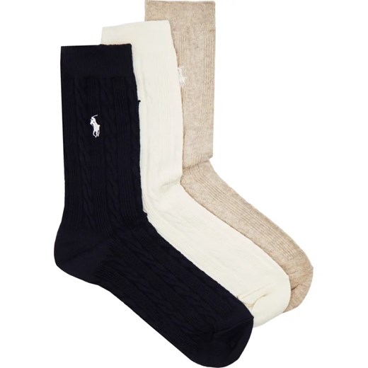 POLO RALPH LAUREN Skarpety 3-pack Polo Ralph Lauren Uniwersalny Gomez Fashion Store