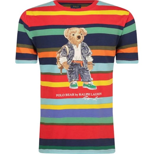 POLO RALPH LAUREN T-shirt SSCNM2-KNIT | Regular Fit ze sklepu Gomez Fashion Store w kategorii T-shirty chłopięce - zdjęcie 164323654