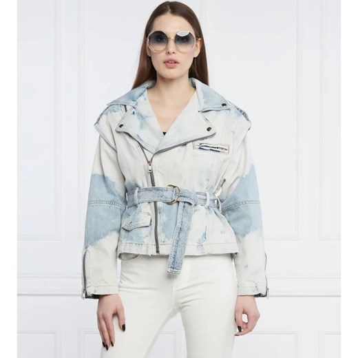 Liu Jo Kurtka jeansowa | Cropped Fit Liu Jo 40 okazyjna cena Gomez Fashion Store