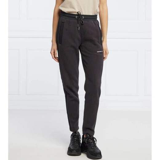 CALVIN KLEIN JEANS Spodnie dresowe POLAR | Regular Fit XS wyprzedaż Gomez Fashion Store