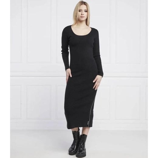 Calvin Klein Sukienka | z dodatkiem wełny Calvin Klein XS Gomez Fashion Store