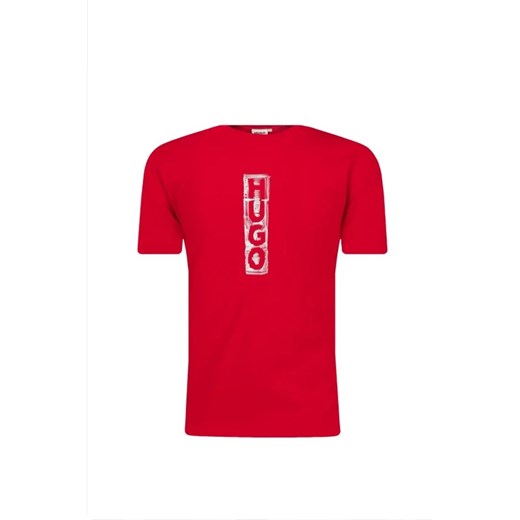 HUGO KIDS T-shirt | Regular Fit ze sklepu Gomez Fashion Store w kategorii T-shirty chłopięce - zdjęcie 164325110