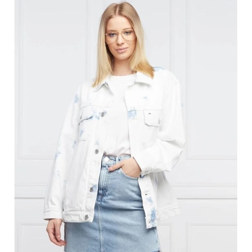 Tommy Jeans Kurtka jeansowa | Oversize fit ze sklepu Gomez Fashion Store w kategorii Kurtki damskie - zdjęcie 164325264