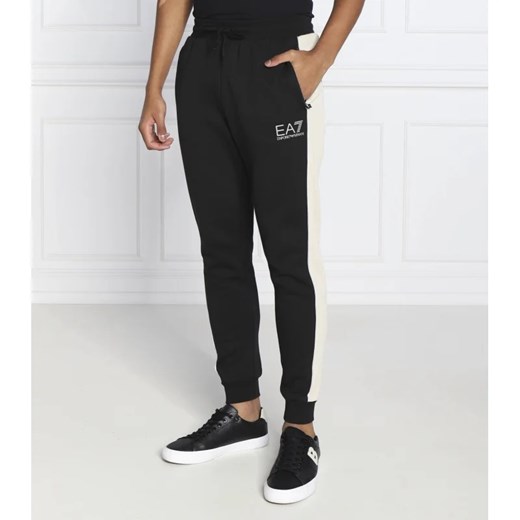 EA7 Spodnie | Regular Fit L okazja Gomez Fashion Store