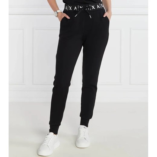 Armani Exchange Spodnie dresowe | Regular Fit ze sklepu Gomez Fashion Store w kategorii Spodnie damskie - zdjęcie 164325980