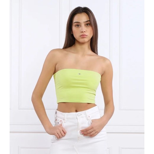 Tommy Jeans Top TJW ESSENTIAL TUBE TOP | Slim Fit Tommy Jeans XL Gomez Fashion Store promocja