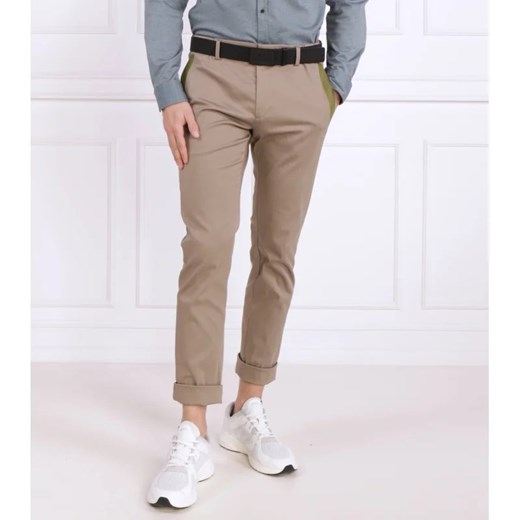 BOSS GREEN Spodnie chino T_Rogan | Slim Fit ze sklepu Gomez Fashion Store w kategorii Spodnie męskie - zdjęcie 164326120