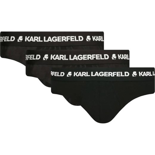 Karl Lagerfeld Slipy 3-pack ze sklepu Gomez Fashion Store w kategorii Majtki męskie - zdjęcie 164326181