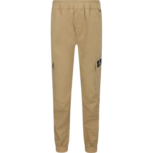 CALVIN KLEIN JEANS Spodnie cargo | Regular Fit ze sklepu Gomez Fashion Store w kategorii Spodnie chłopięce - zdjęcie 164326910