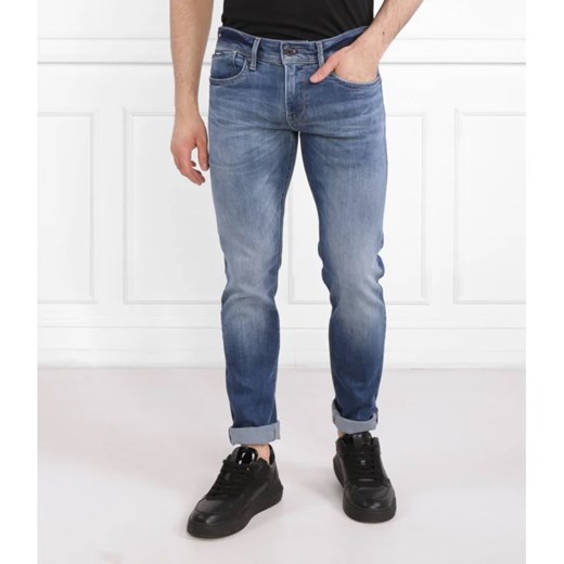 Pepe Jeans London Jeansy HATCH | Slim Fit ze sklepu Gomez Fashion Store w kategorii Jeansy męskie - zdjęcie 164327173