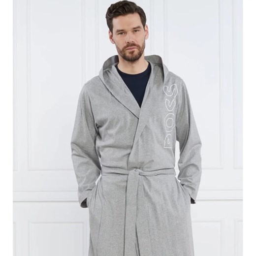 BOSS BLACK Szlafrok Identity Hooded Robe | Regular Fit ze sklepu Gomez Fashion Store w kategorii Szlafroki męskie - zdjęcie 164328542