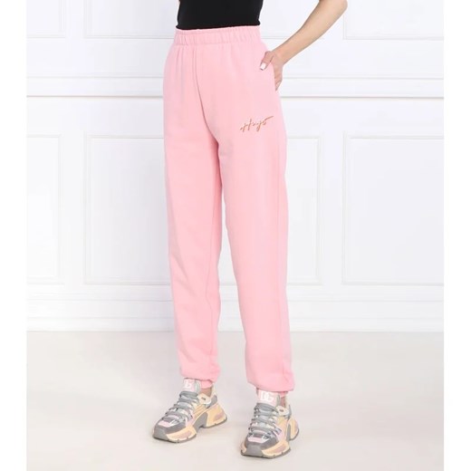 HUGO Spodnie dresowe Njola | Regular Fit XXL promocja Gomez Fashion Store