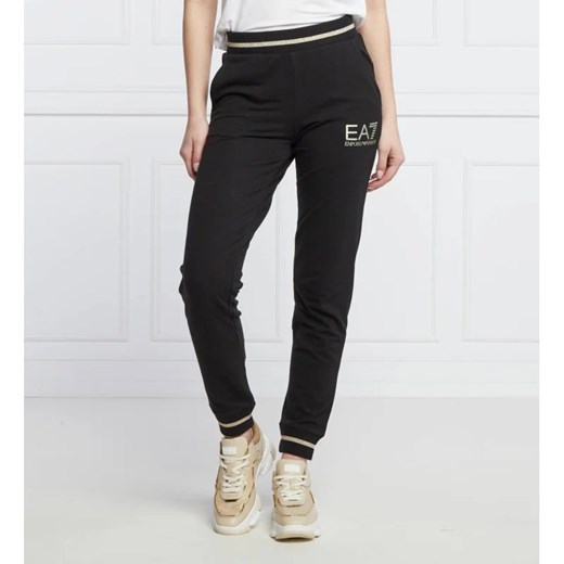 EA7 Spodnie dresowe | Slim Fit ze sklepu Gomez Fashion Store w kategorii Spodnie damskie - zdjęcie 164329020