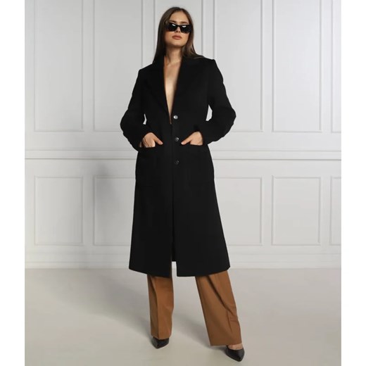 HUGO Wełniany płaszcz Mesua ze sklepu Gomez Fashion Store w kategorii Płaszcze damskie - zdjęcie 164329171