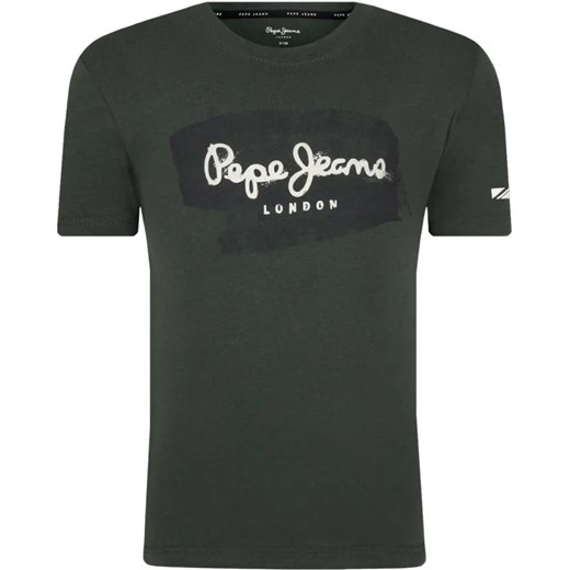 Pepe Jeans London T-shirt | Regular Fit ze sklepu Gomez Fashion Store w kategorii T-shirty chłopięce - zdjęcie 164329334