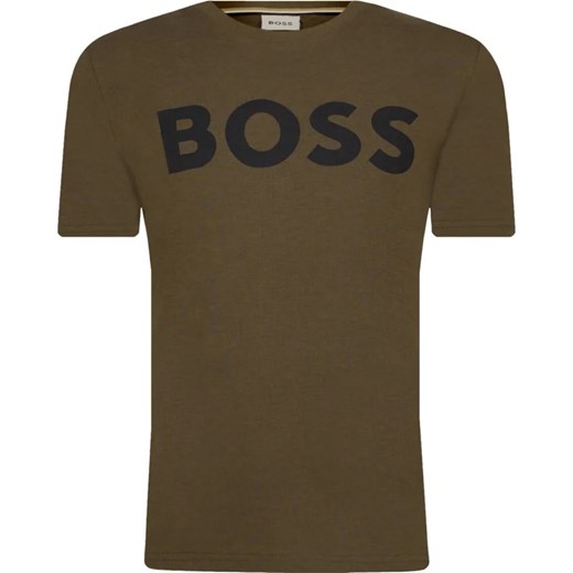 T-shirt chłopięce Boss Kidswear bawełniany 