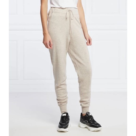 DKNY Wełniane spodnie jogger | Slim Fit | z dodatkiem kaszmiru XS promocja Gomez Fashion Store